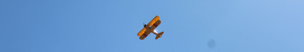 Survol du Boeing Stearman 75