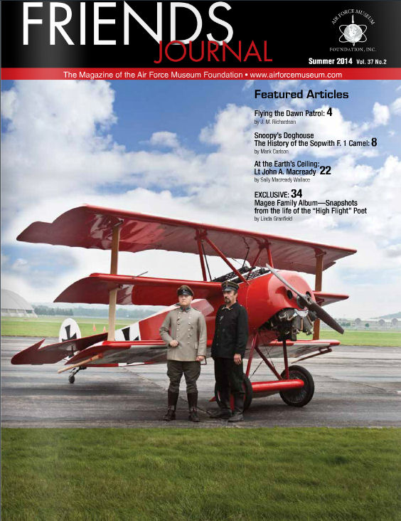 Article USAF Museum - Friends Journal 07-2014